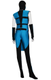 Zub Zero Costume | Blue and Black Spandex Lycra Catsuit