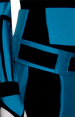 Zub Zero Costume | Blue and Black Spandex Lycra Catsuit