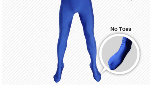 Zentai Spandex Bodysuit Skin Suit With Men's Penis sheath Pouch Catsuit